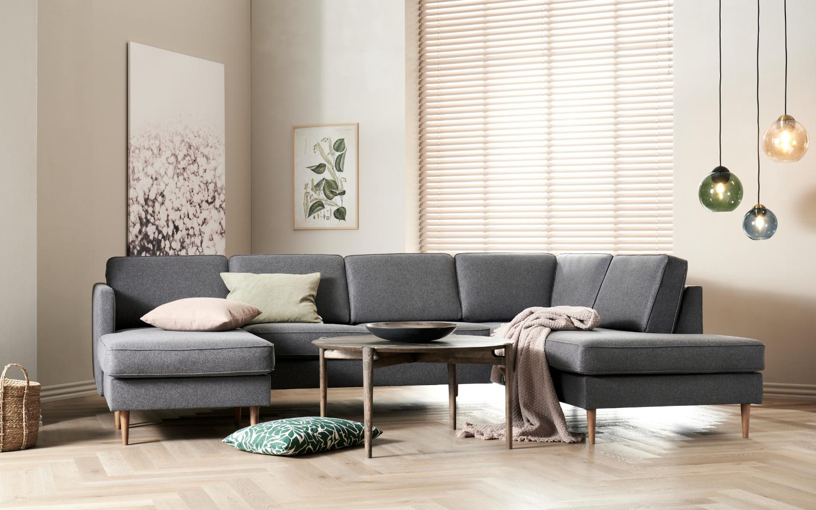 Houston sofa i læder